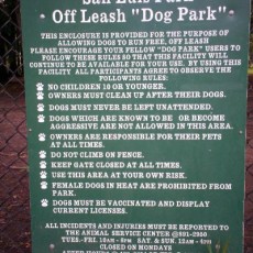 San Luis Dog Park in Tallahassee FL